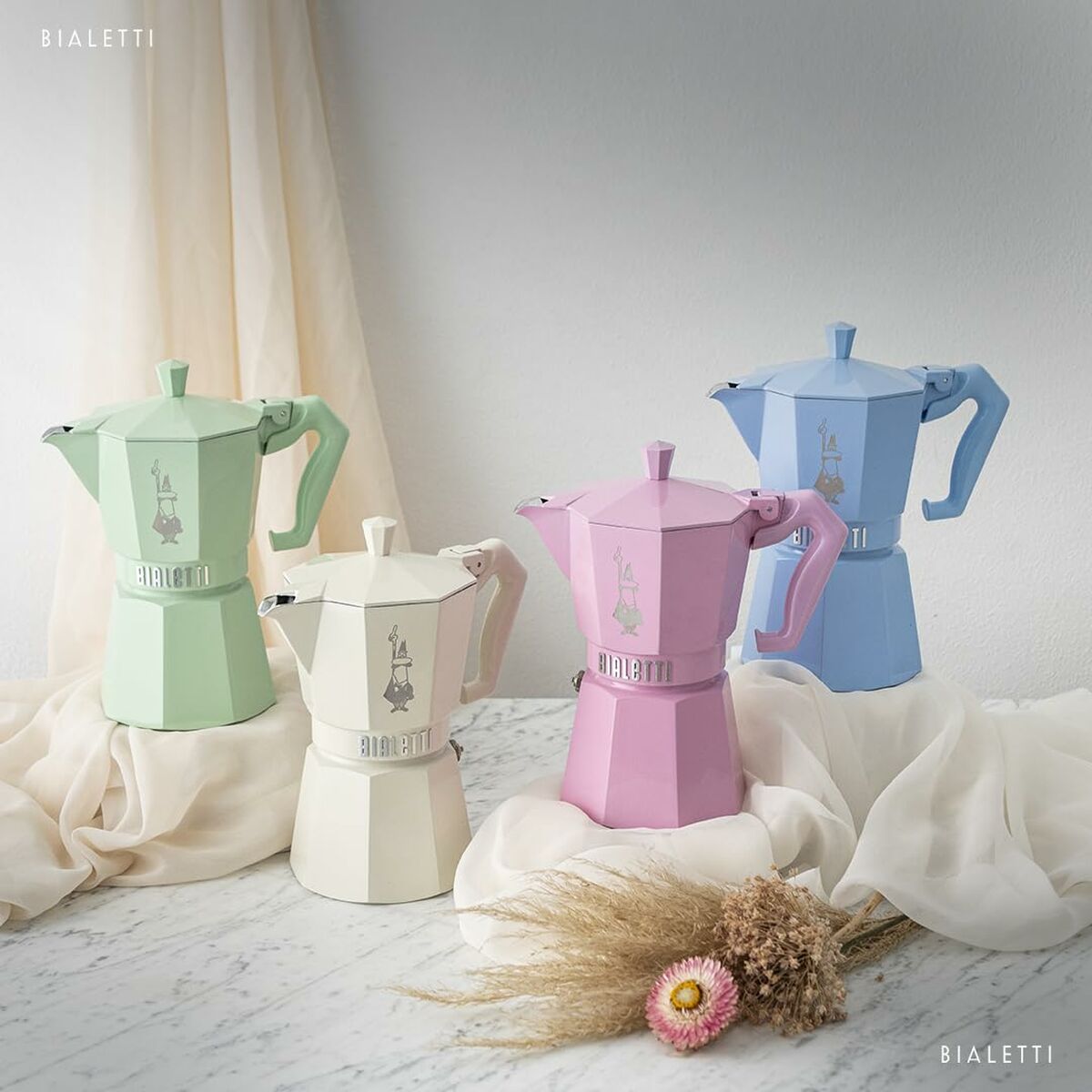 Bialetti MOKA EXCLUSIVE Sininen Mokkapannu 3 Kupille