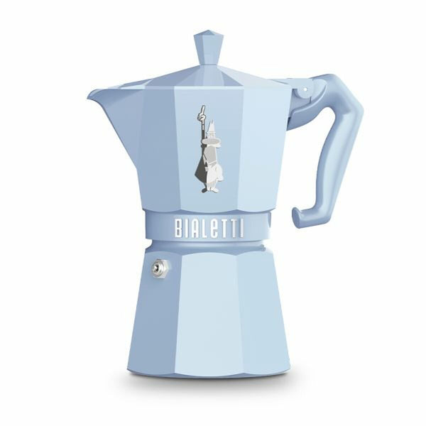 Bialetti Moka Exclusive Sininen Mokkapannu 6 Kupille