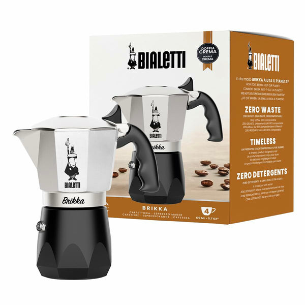 Bialetti Brikka Mokkapannu 4 kupille