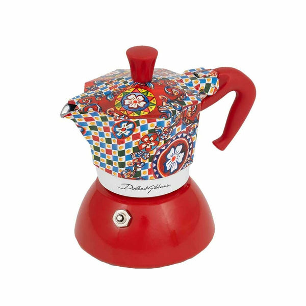 Bialetti MOKA D&G Punainen Mokkapannu 2 Kupille