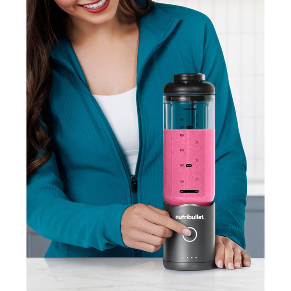 Nutribullet Harmaa Kuppiblenderi 600 ml - Vuodevaatteet.fi