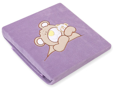 Vauvan Fleecepeitto - Teddy Bear Barnaba Lilac