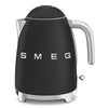 Smeg Vedenkeitin Musta Ruostumaton Teräs
