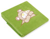 Vauvan Fleecepeitto - Teddy Bear Barnaba Green