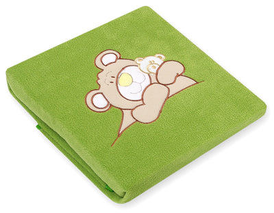Vauvan Fleecepeitto - Teddy Bear Barnaba Green
