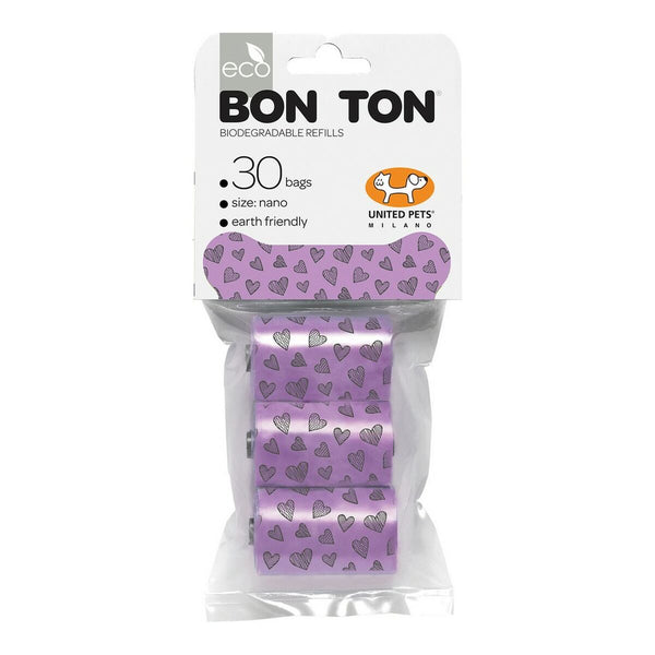 United Pets Bon Ton Nano Koiran Kakkapussit Purppura