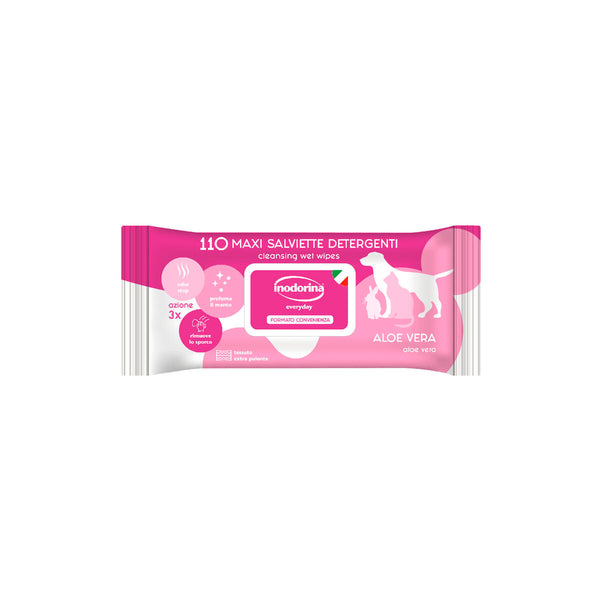 Inodorina Aloe Vera Kosteusliinat Lemmikeille 110 kpl