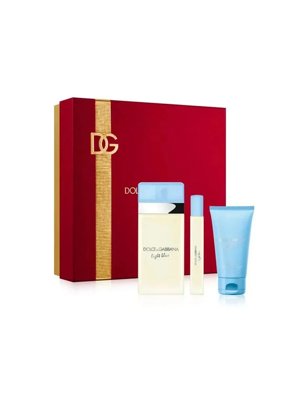 Dolce & Gabbana - Dolce & Gabbana Light Blue Edt 100 ml + Edt Mini 10 ml + Bc 50 ml (nainen)