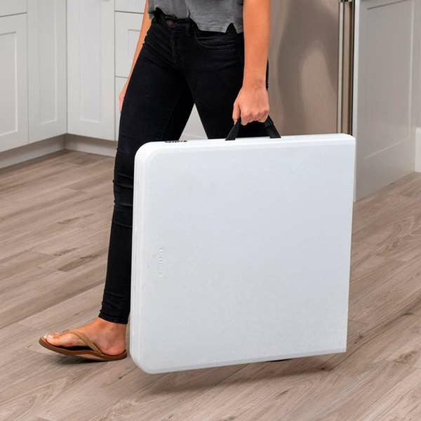 Moniasentoinen Taitettava Sivupöytä 122 x 61 x 56 cm