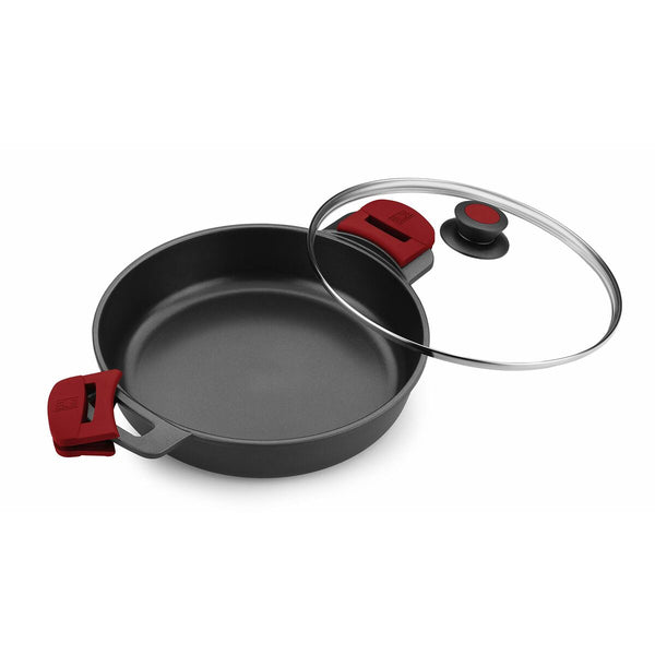 BRA Lasikannellinen Vuoka 5L Punainen