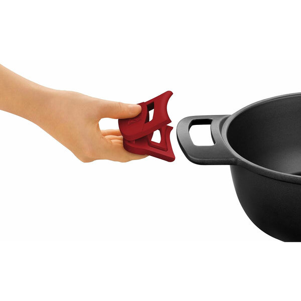 BRA Lasikannellinen Vuoka 5L Punainen