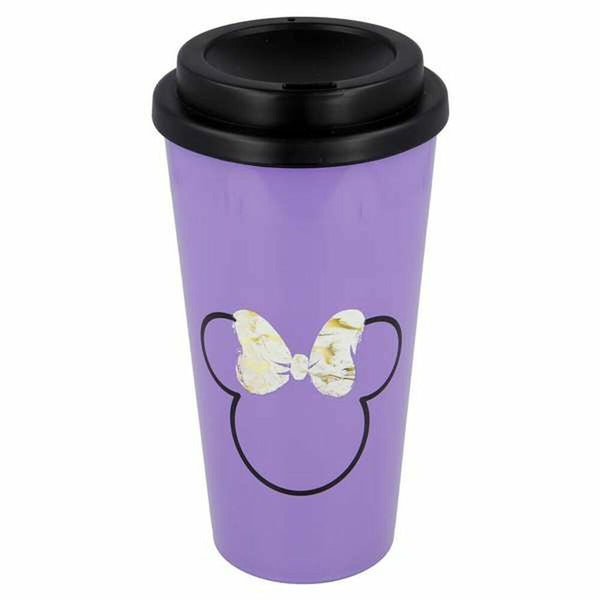 Minnie Mouse kannellinen juomalasi 520 ml