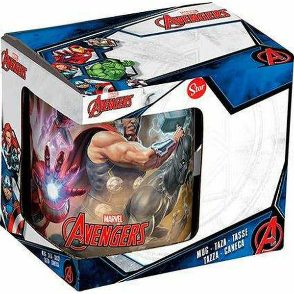 Avengers Infinity Valkoinen Keramikkamuki 350 ml