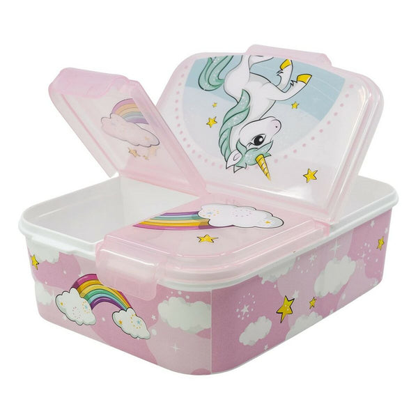 Unicorn Rainbow eväsrasia aterinlokerolla