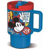 Mickey Mouse Termoskuppi Kannella 530 ml