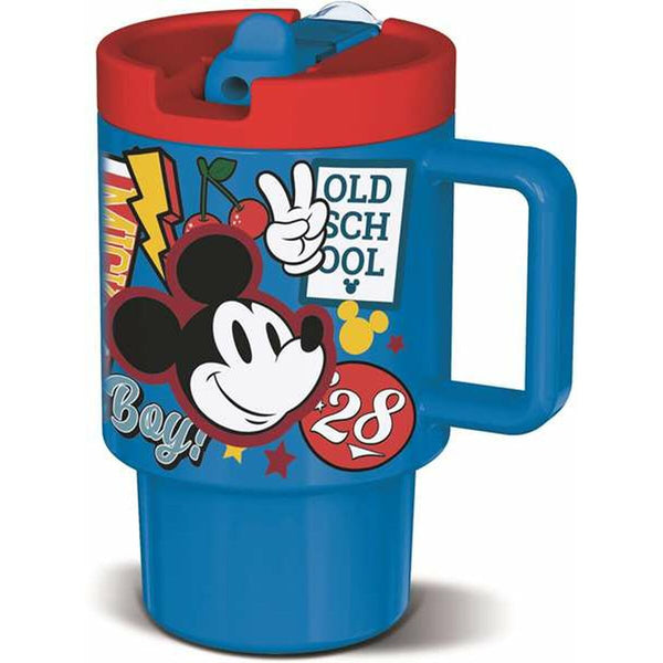 Mickey Mouse Termoskuppi Kannella 530 ml
