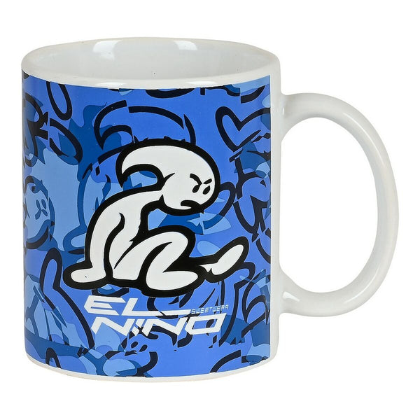 El Niño Blue Bay Keramikkamuki, Sininen 350 ml
