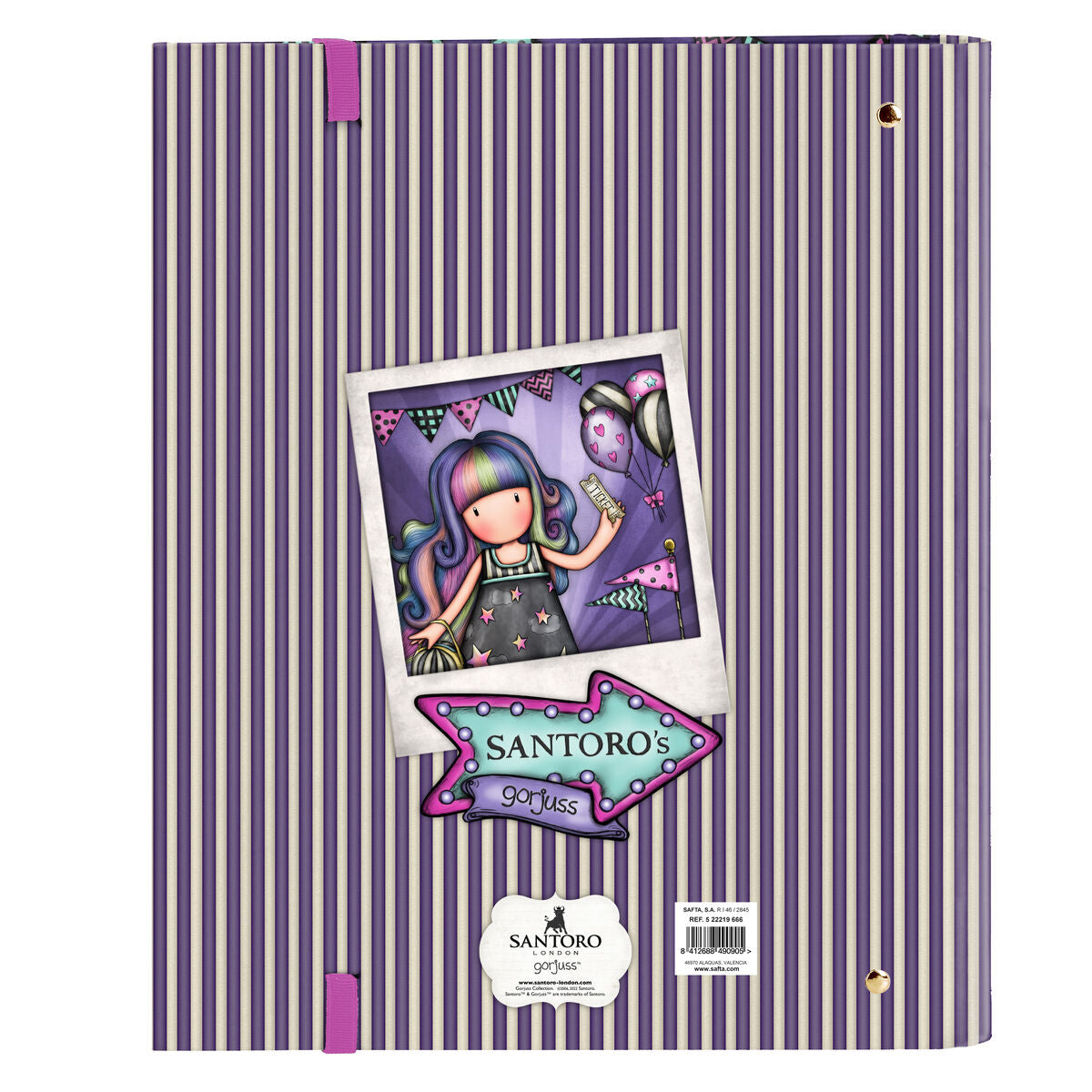 Gorjuss Rengaskansio Up and Away Purppura