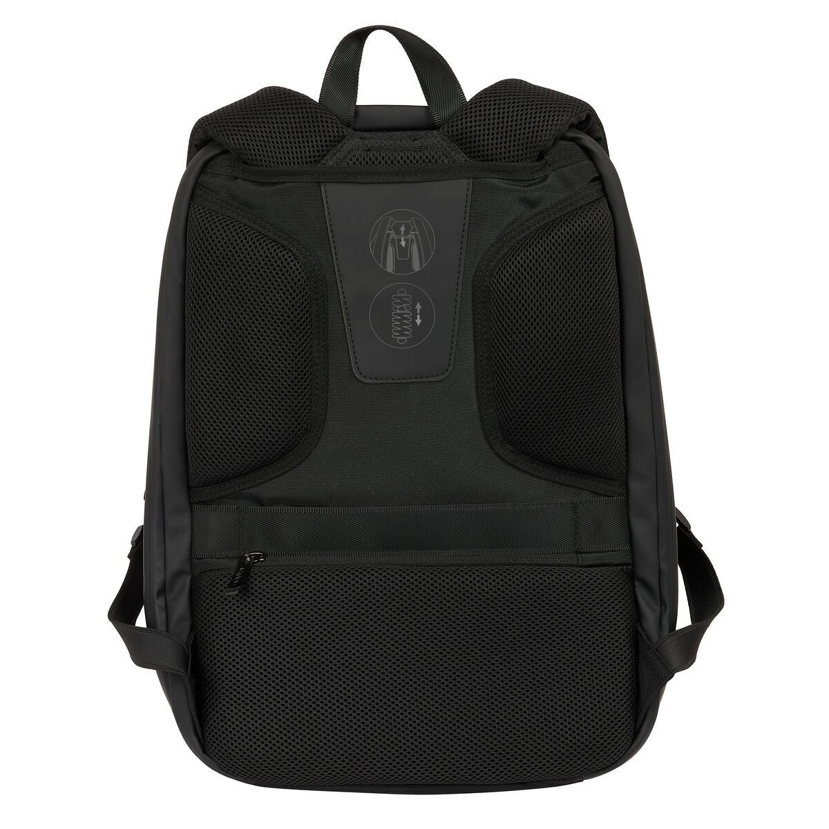Safta Black Musta Koululaukku 30 x 44 x 16 cm