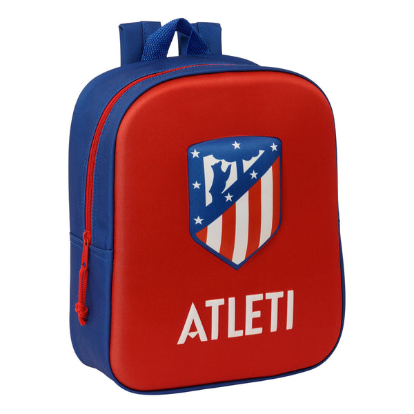 Atlético Madrid Koululaukku Punainen 3D