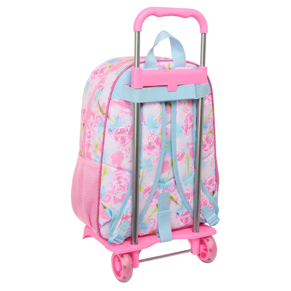 Barbie Reppu Pyörillä Pinkki ja Taivaansininen