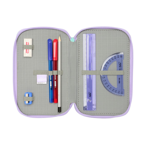 Frozen Spirit Liila Kolmoiskynäkotelo