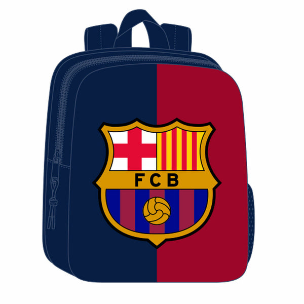 F.C. Barcelona Lasten Reppu Sininen Punaruskea
