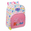 Peppa Pig Monivärinen Koululaukku 26 x 34 x 11 cm