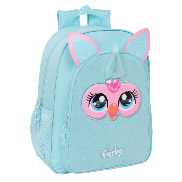 Furby Koululaukku Taivaansininen