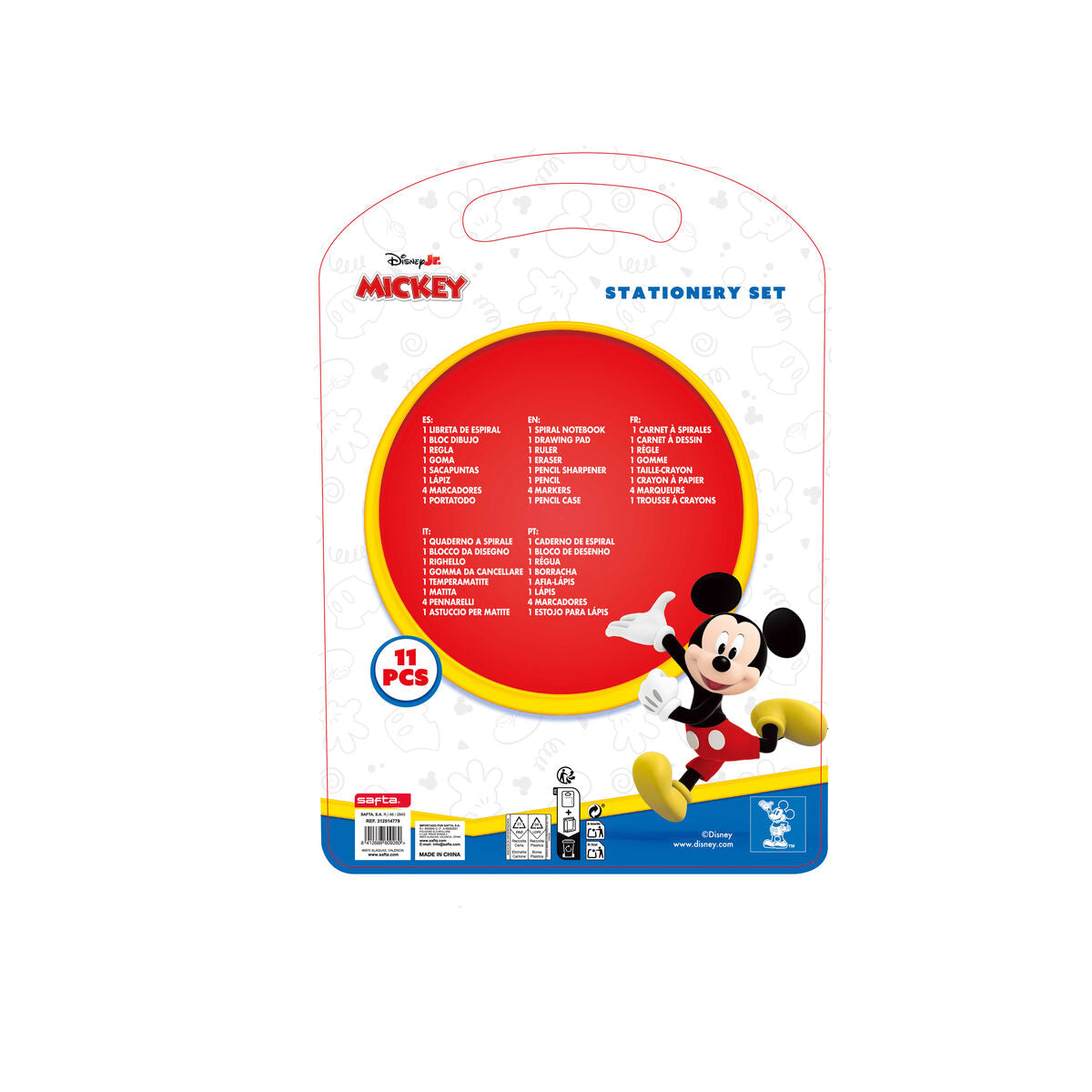 Mickey Mouse Lyijykynän Pidin Sininen