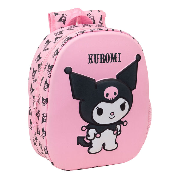Kuromi koululaukku pinkki