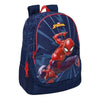 Spider-Man Sininen Koululaukku Lapsille