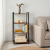 Max Home Rauta-Puu MDF Hyllyt 4-tasoinen