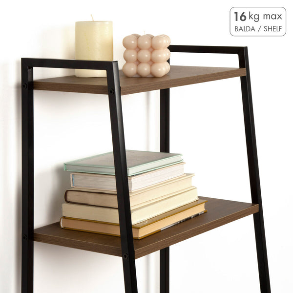 Max Home Rauta-Puu MDF Hyllyt 4-tasoinen