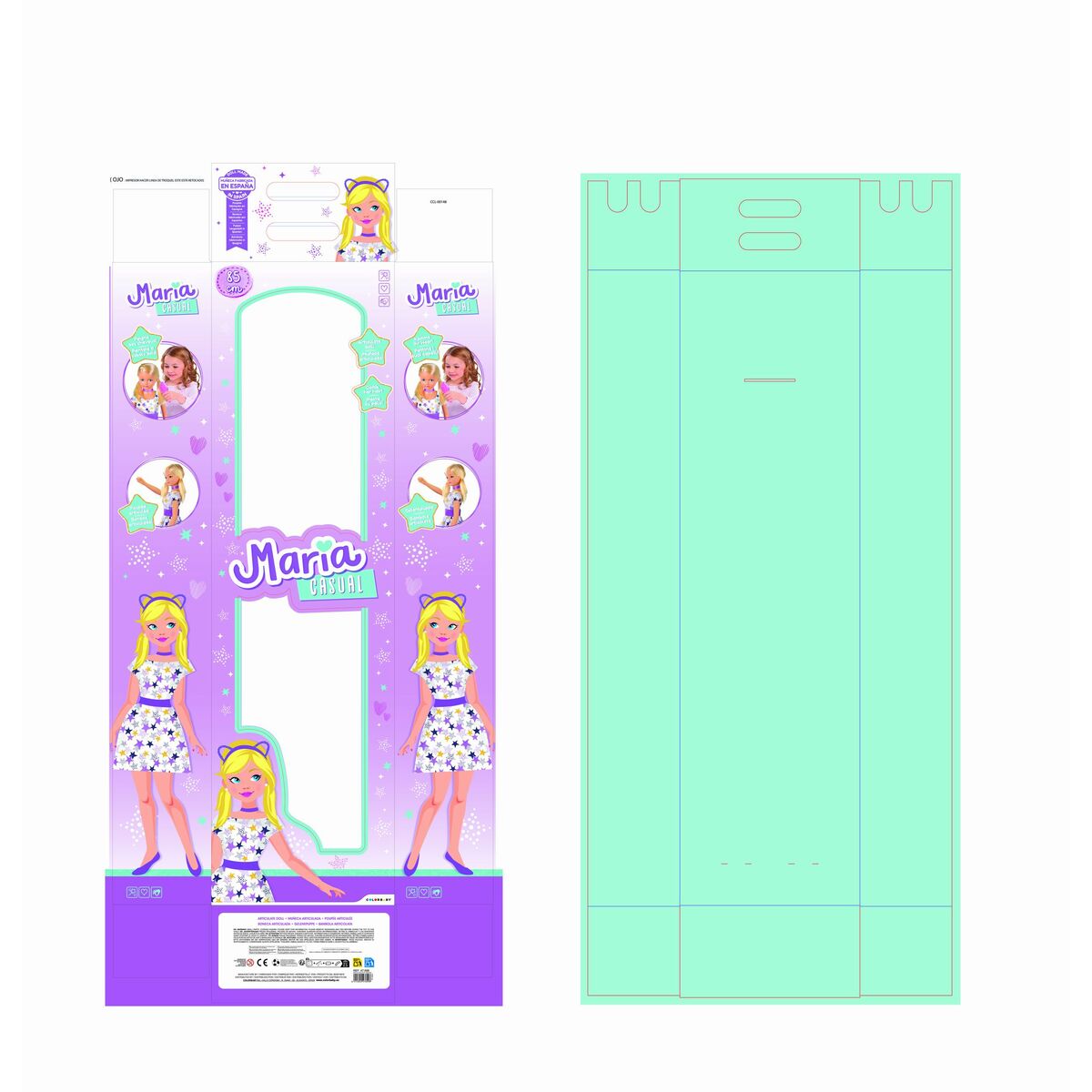 Colorbaby Maria Nukke 85 cm