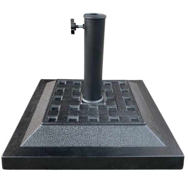 Aktive Aurinkovarjon Jalusta Musta 44 cm