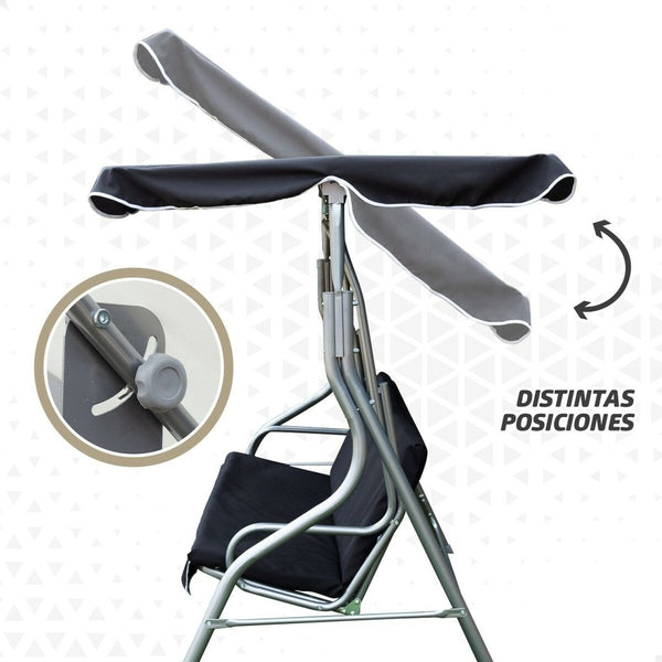 Aktive Keinutuoli Ulkokäyttöön 3 Hengelle