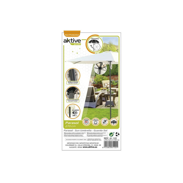 Aktive Kerma Aurinkovarjo 270 cm