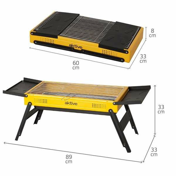 Keltainen Aktive Hiiligrilli 89 cm