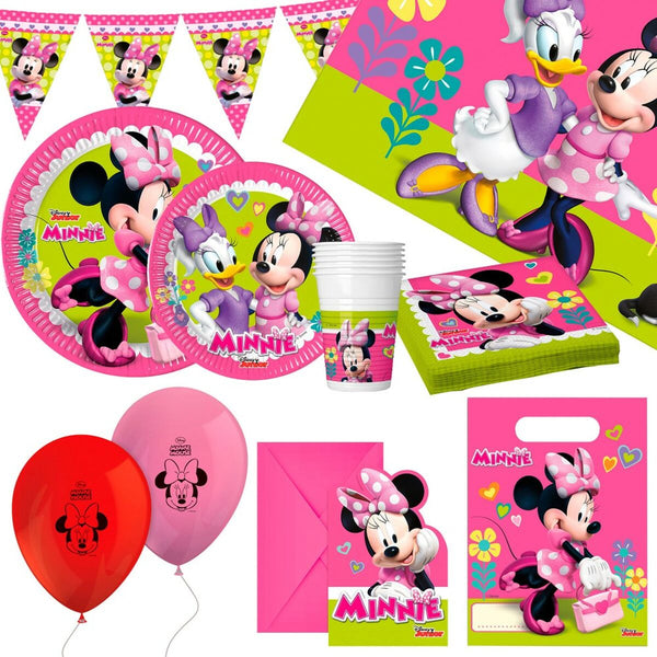Minnie Mouse Juhlatarvikesetti 66 osaa