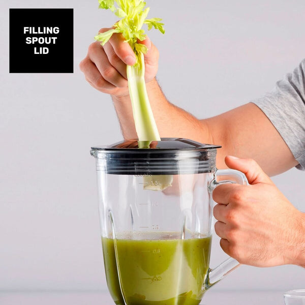 Taurus Kuppiblenderi 1500W, 1,5L, Valkoinen/Musta - Vuodevaatteet.fi