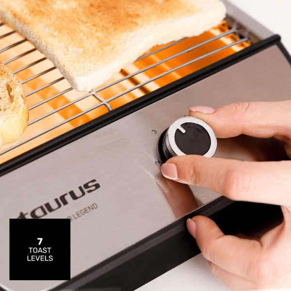 Taurus Neptuno Legend 1000W leivänpaahdin - Vuodevaatteet.fi