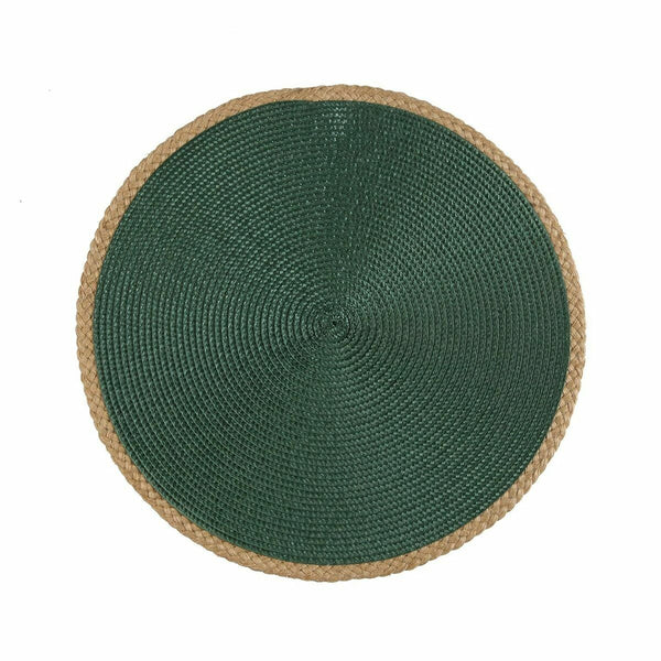 Vihreä Juutti Tabletti 38 x 38 cm