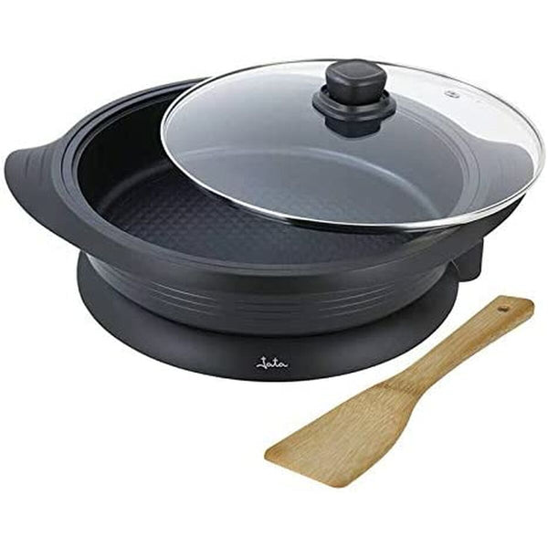 JATA Monikäyttöinen Sähkögrilli Ø 34 cm 1600 W - Vuodevaatteet.fi