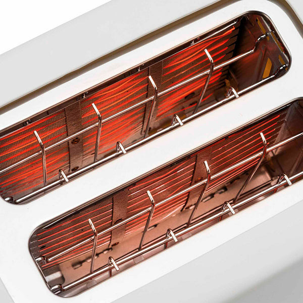 JATA Valkoinen Leivänpaahdin - Vuodevaatteet.fi