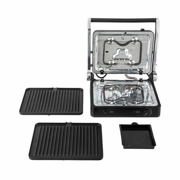 JATA Voileipägrilli Musta 2000 W - Vuodevaatteet.fi