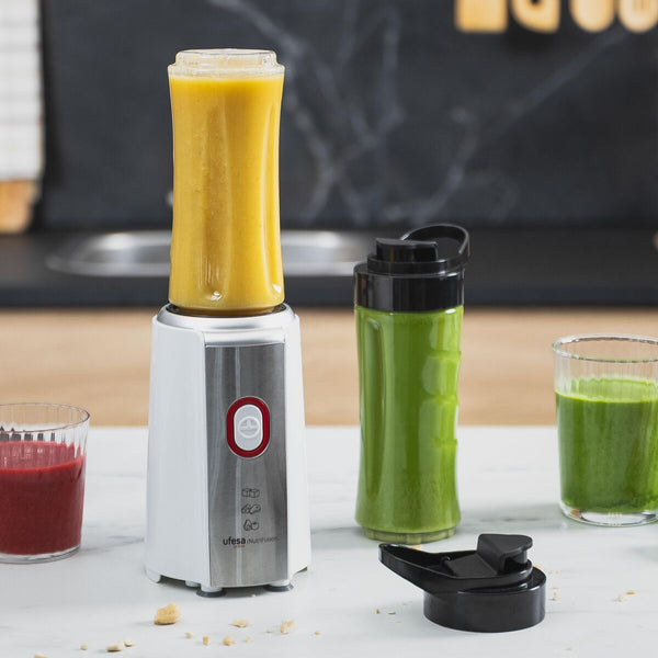 UFESA Nutrifusion Kuppiblenderi 1200W Valkoinen/Musta - Vuodevaatteet.fi