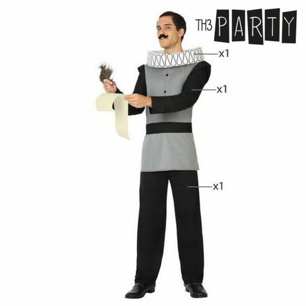 Aikuisten Musta Naamiaisasu - 4 Kappaletta