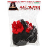 Halloween Otsapanta Punainen/Musta