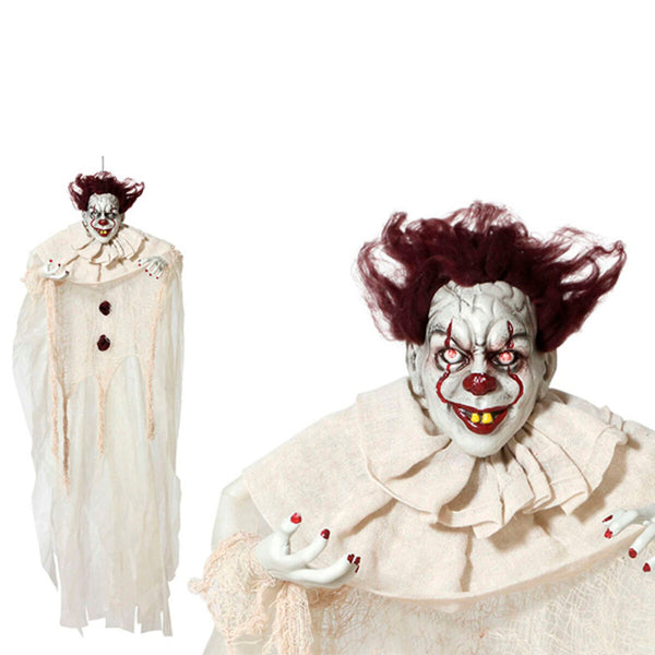 Pelottava Halloween Klovni Koriste